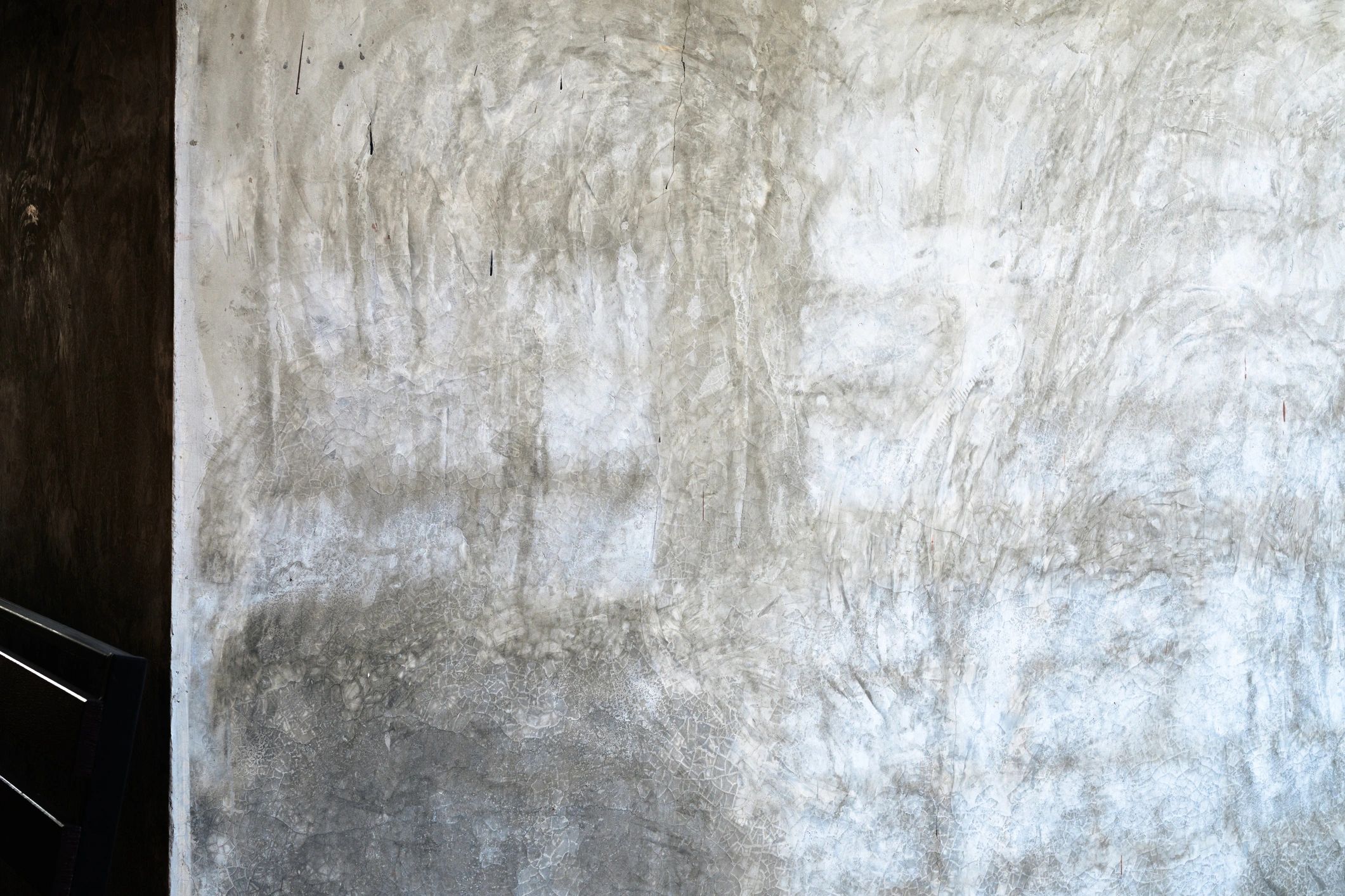 Textured artisan plaster wall finish